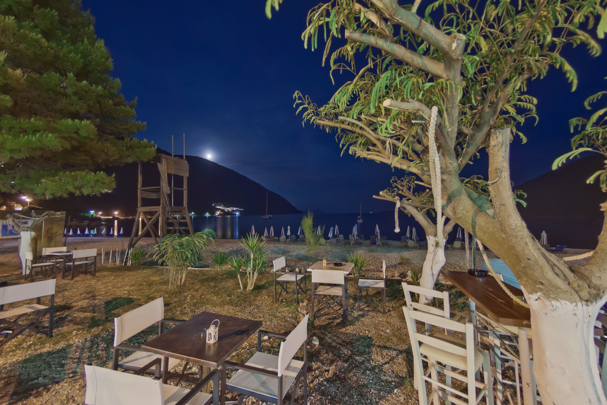 Rouda Bay Beach Hotel Mikros Gialos Bagian luar foto