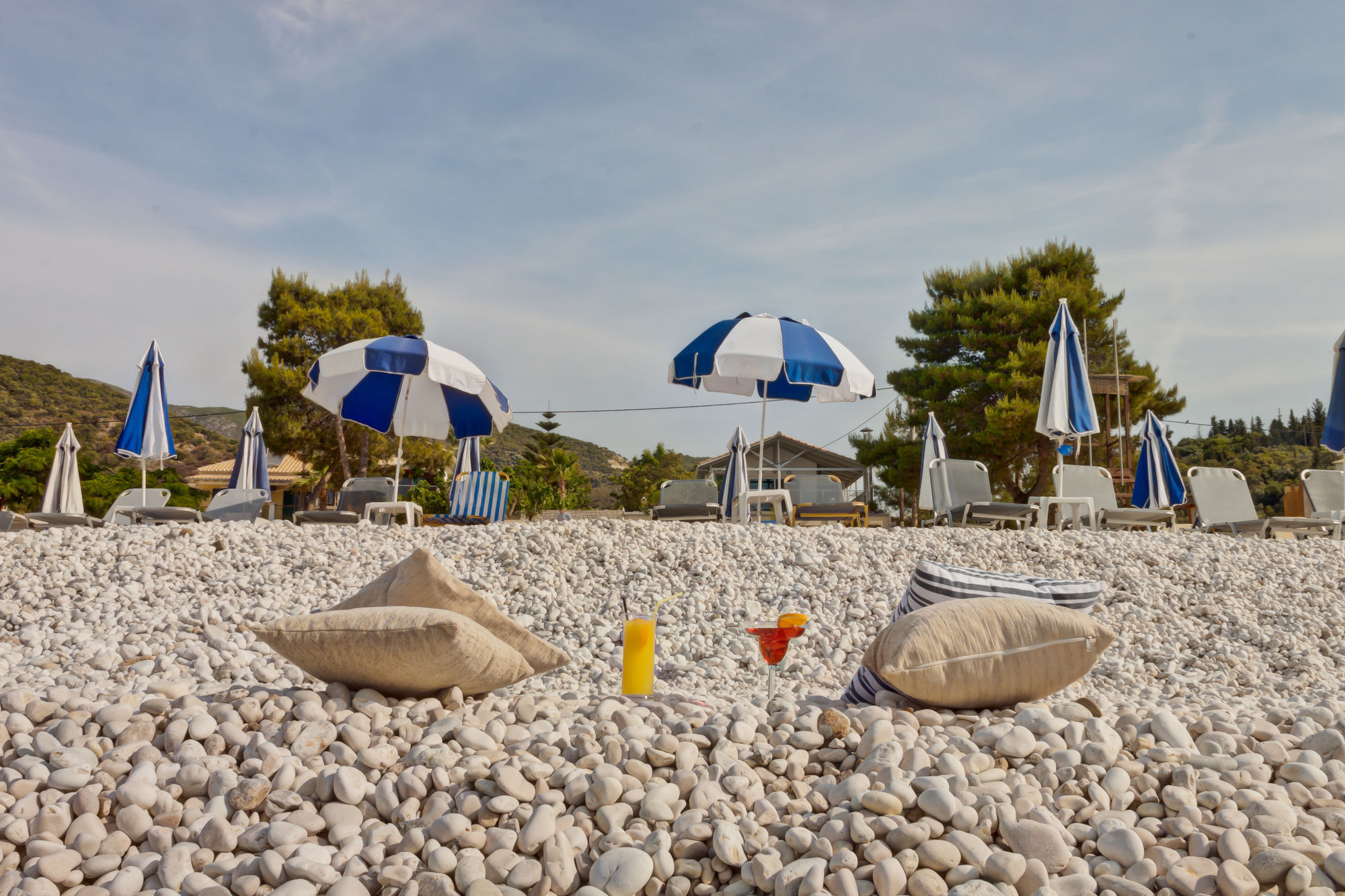 Rouda Bay Beach Hotel Mikros Gialos Bagian luar foto