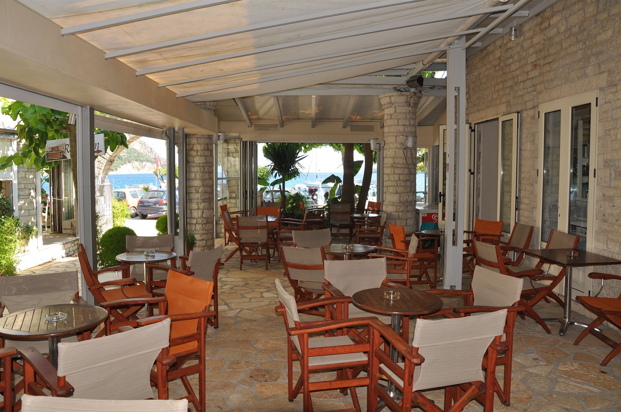 Rouda Bay Beach Hotel Mikros Gialos Bagian luar foto