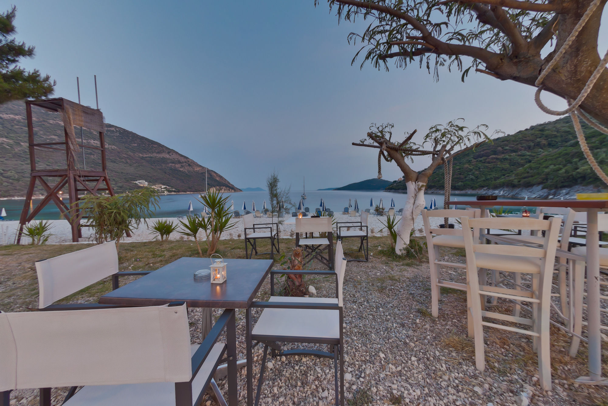 Rouda Bay Beach Hotel Mikros Gialos Bagian luar foto