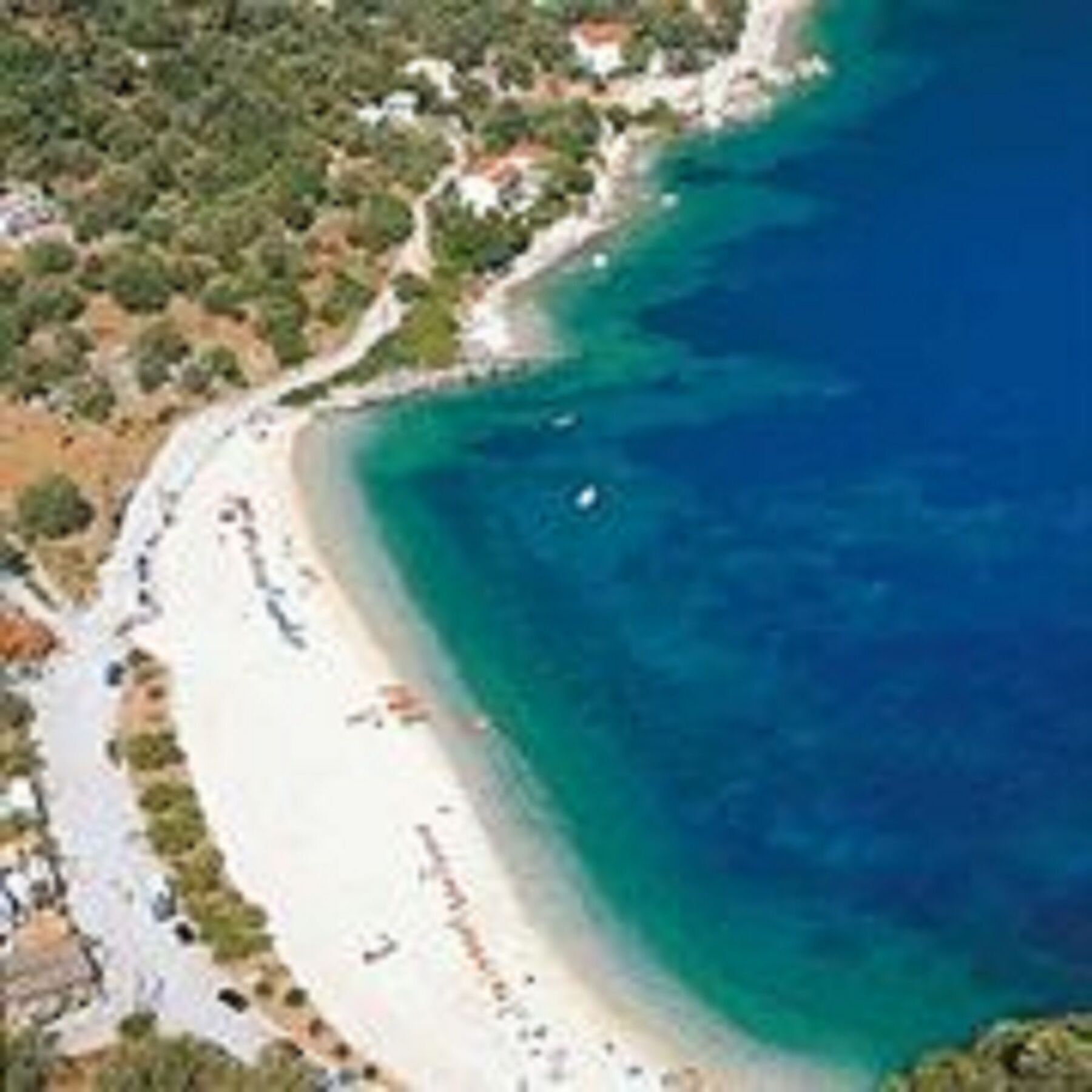 Rouda Bay Beach Hotel Mikros Gialos Bagian luar foto