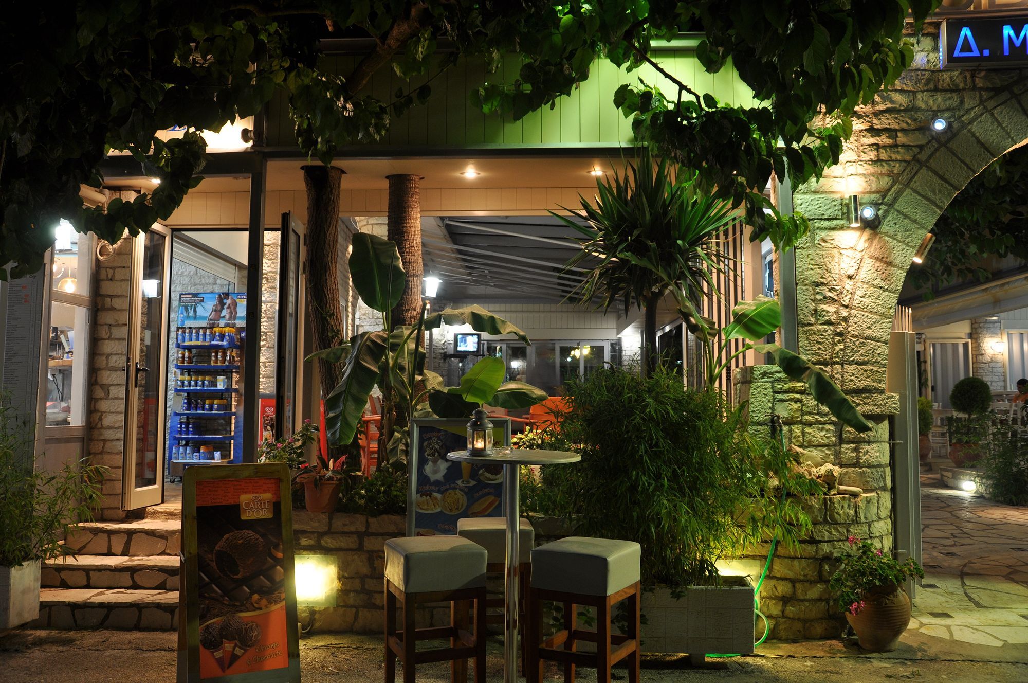 Rouda Bay Beach Hotel Mikros Gialos Bagian luar foto