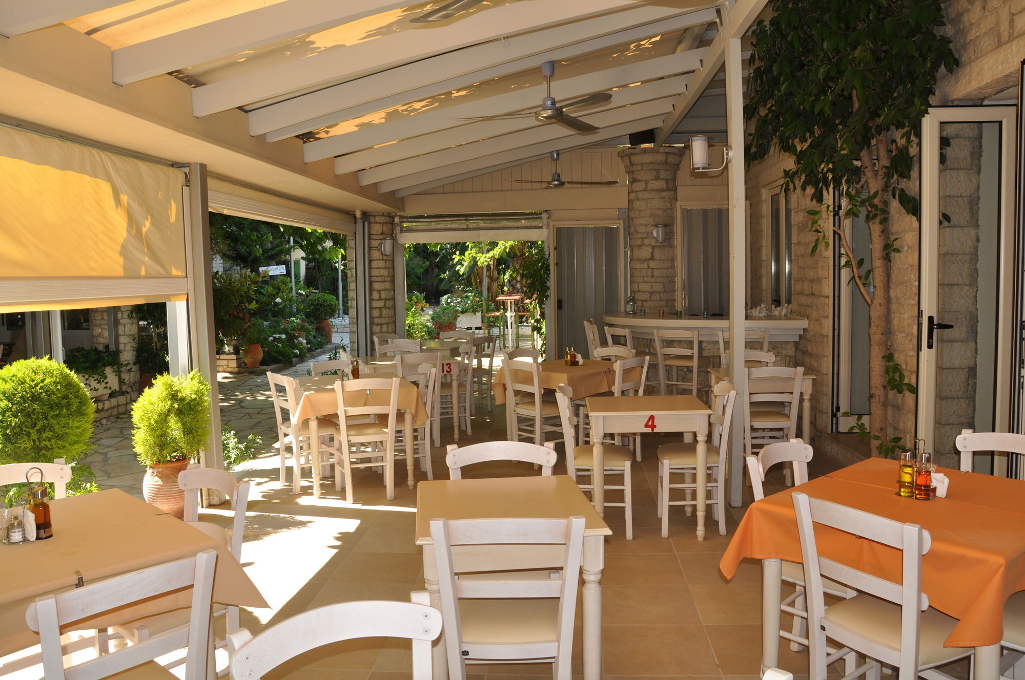 Rouda Bay Beach Hotel Mikros Gialos Bagian luar foto