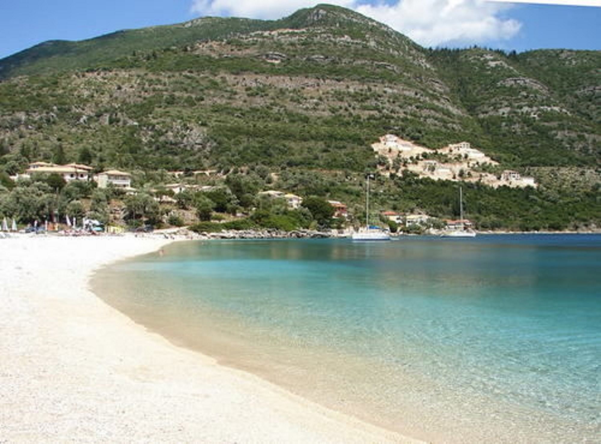 Rouda Bay Beach Hotel Mikros Gialos Bagian luar foto