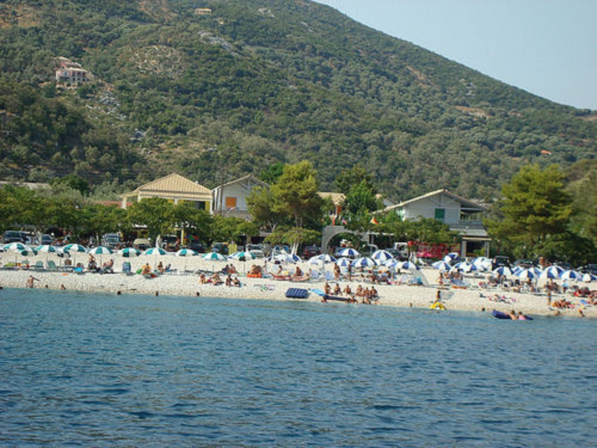 Rouda Bay Beach Hotel Mikros Gialos Bagian luar foto