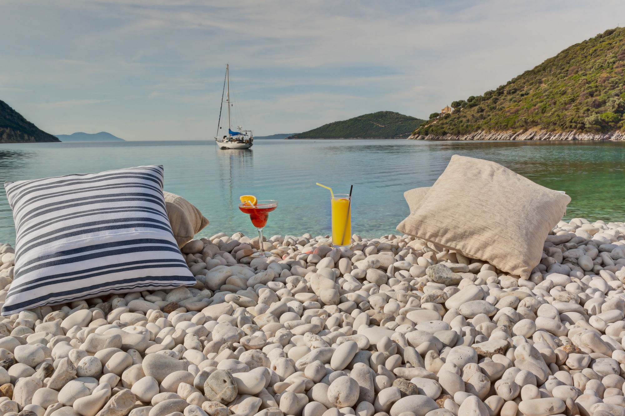 Rouda Bay Beach Hotel Mikros Gialos Bagian luar foto
