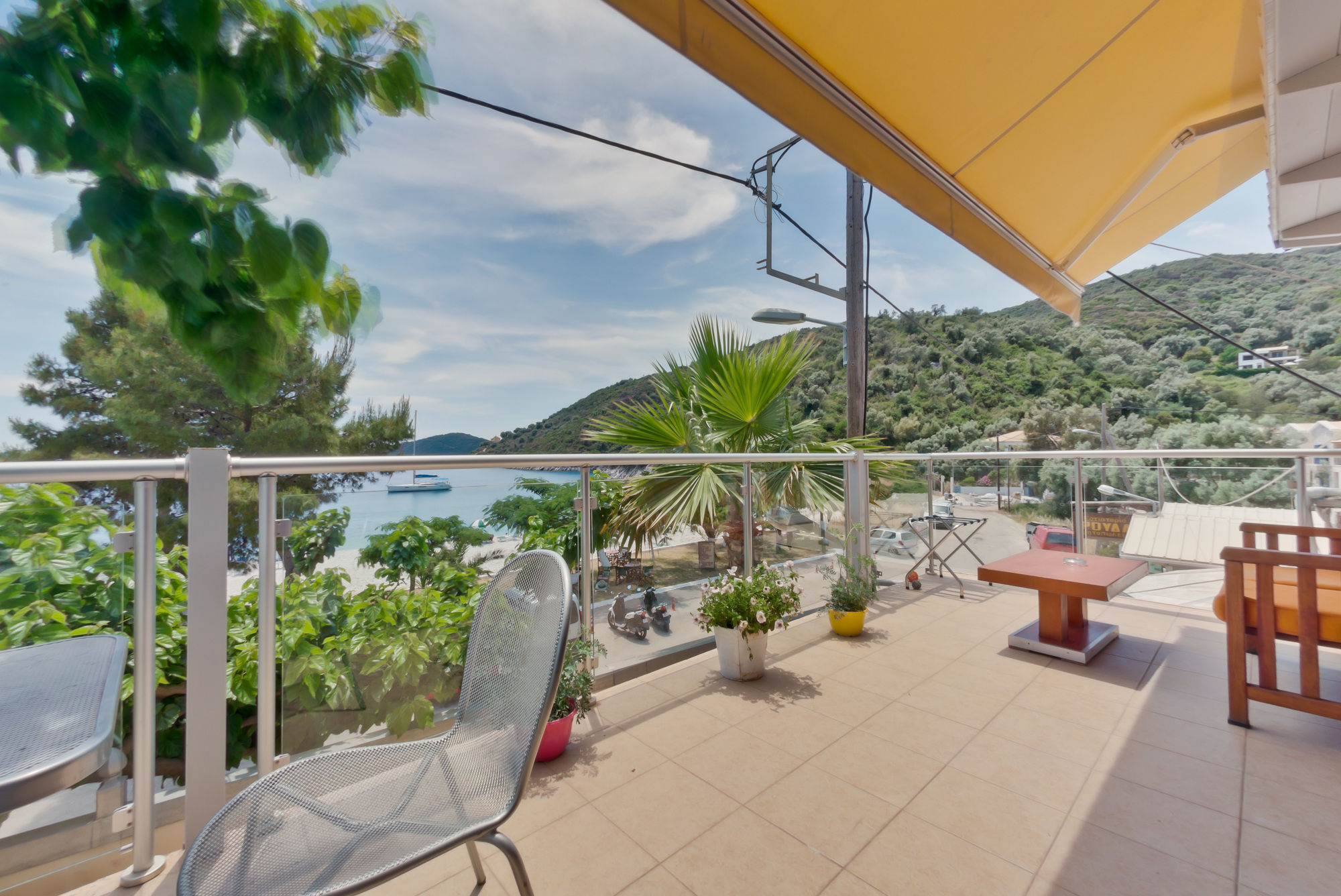 Rouda Bay Beach Hotel Mikros Gialos Bagian luar foto