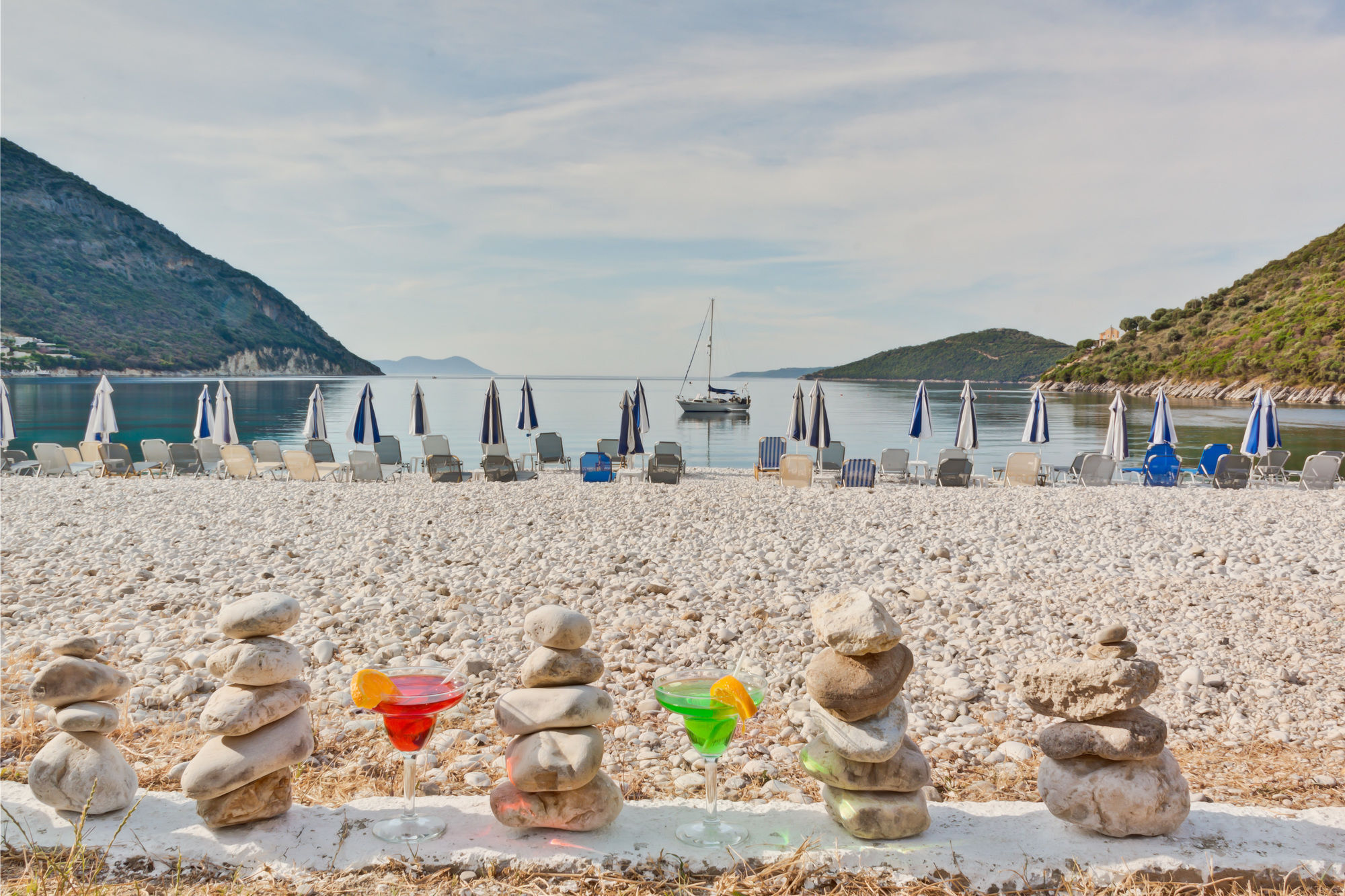 Rouda Bay Beach Hotel Mikros Gialos Bagian luar foto