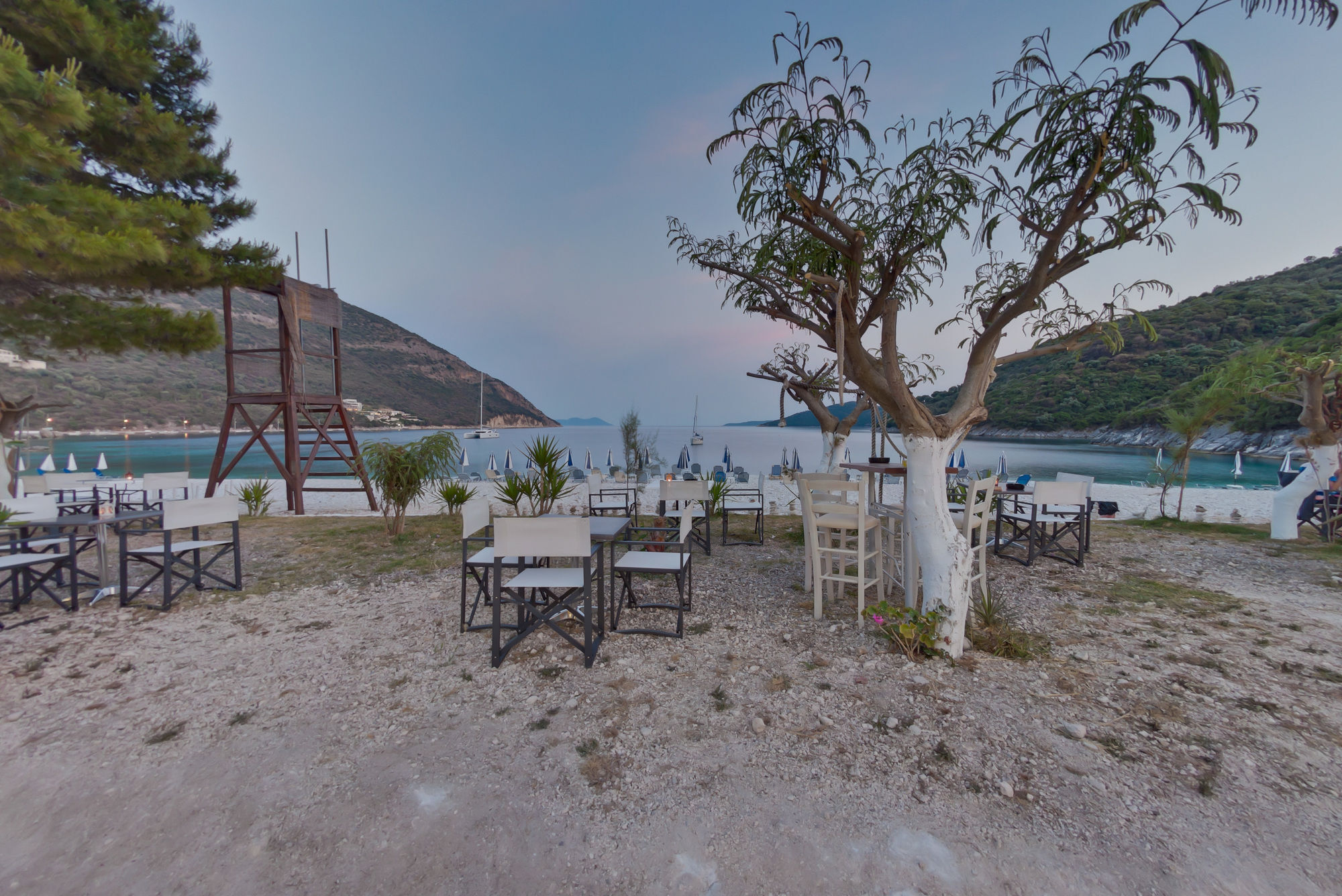 Rouda Bay Beach Hotel Mikros Gialos Bagian luar foto